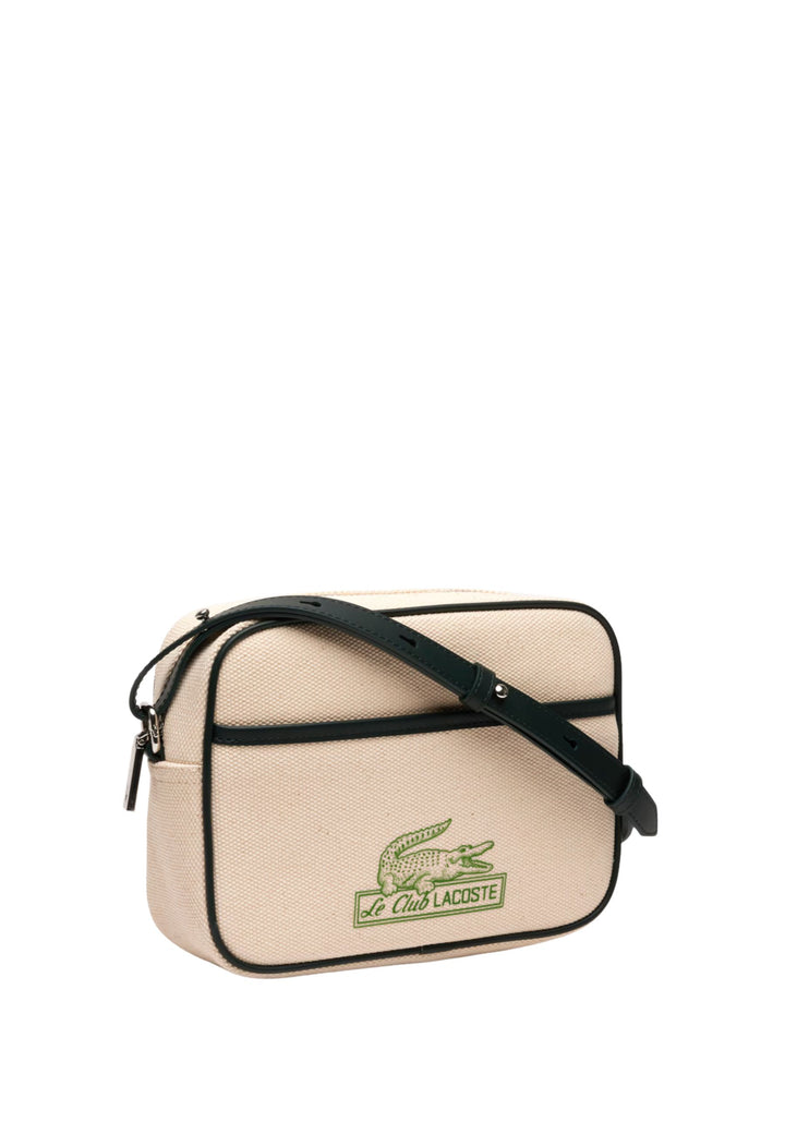 Lacoste Heritage Canvas Crossbody Bag