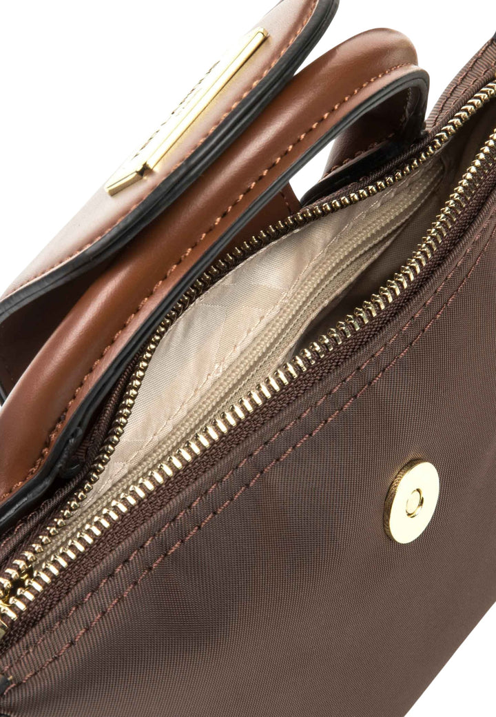 Ted Lapidus Petit Sac à main Jaimie Marron/Cognac
