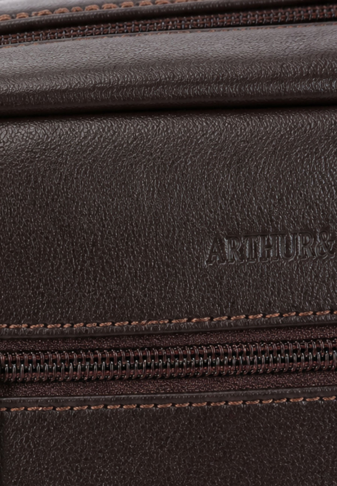 Arthur & Aston Toilettentäsch fir Hären 2212-31 Kastanie