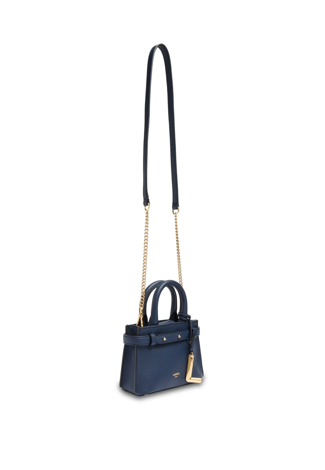 Lancel Faubourg Mini Carryall Torebka Skóra Ultramarine