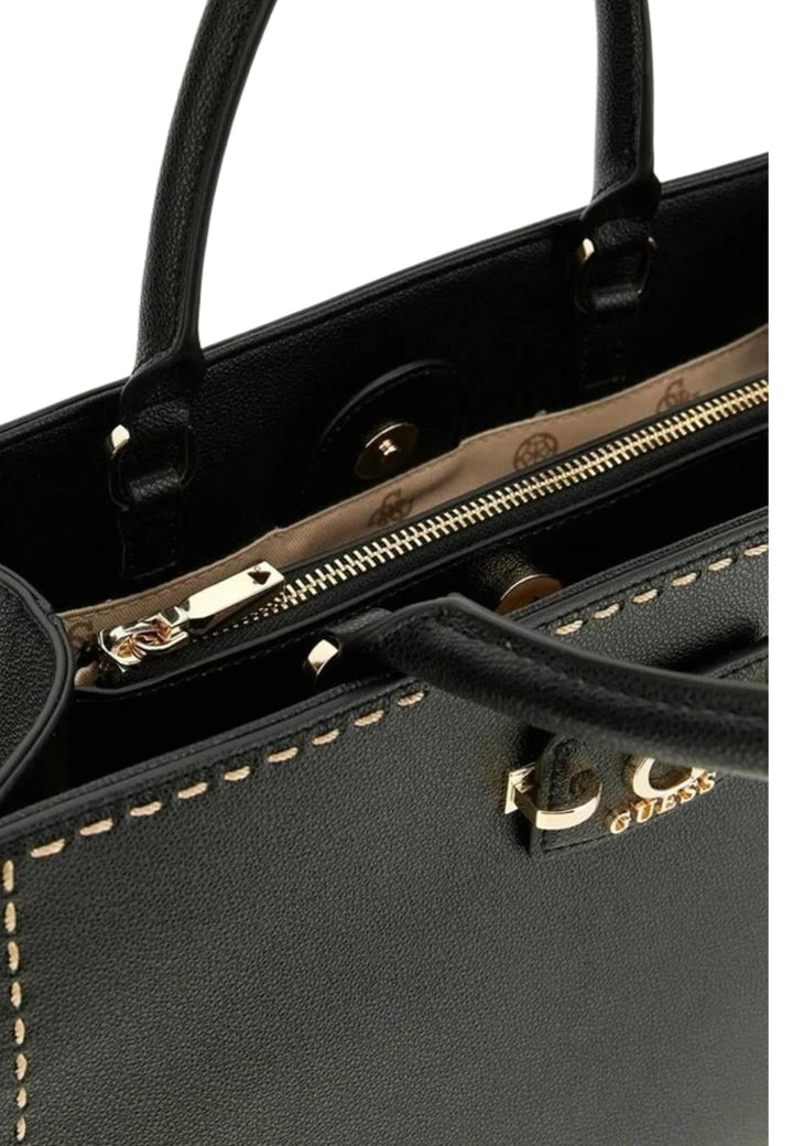 Borsa a tracolla Guess Anadela 3 Comp Satch Nero
