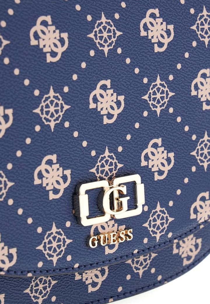 Guess Borsa a tracolla Emelie Logo 2 Comp S Navy Logo