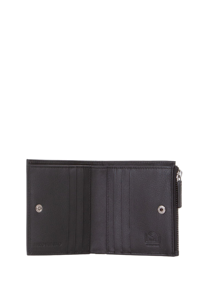 Valentino Portefeuille Mandrin Noir Homme Nero