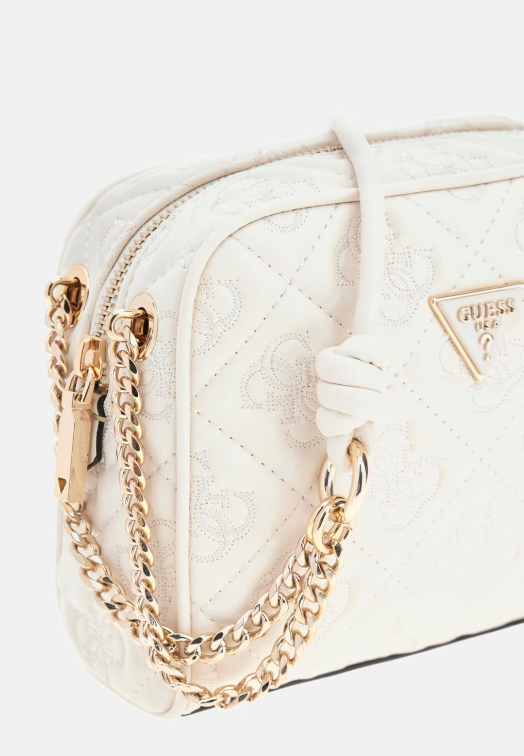 Guess Skuldertaske Adelasia Multi Comp Off White QL965814