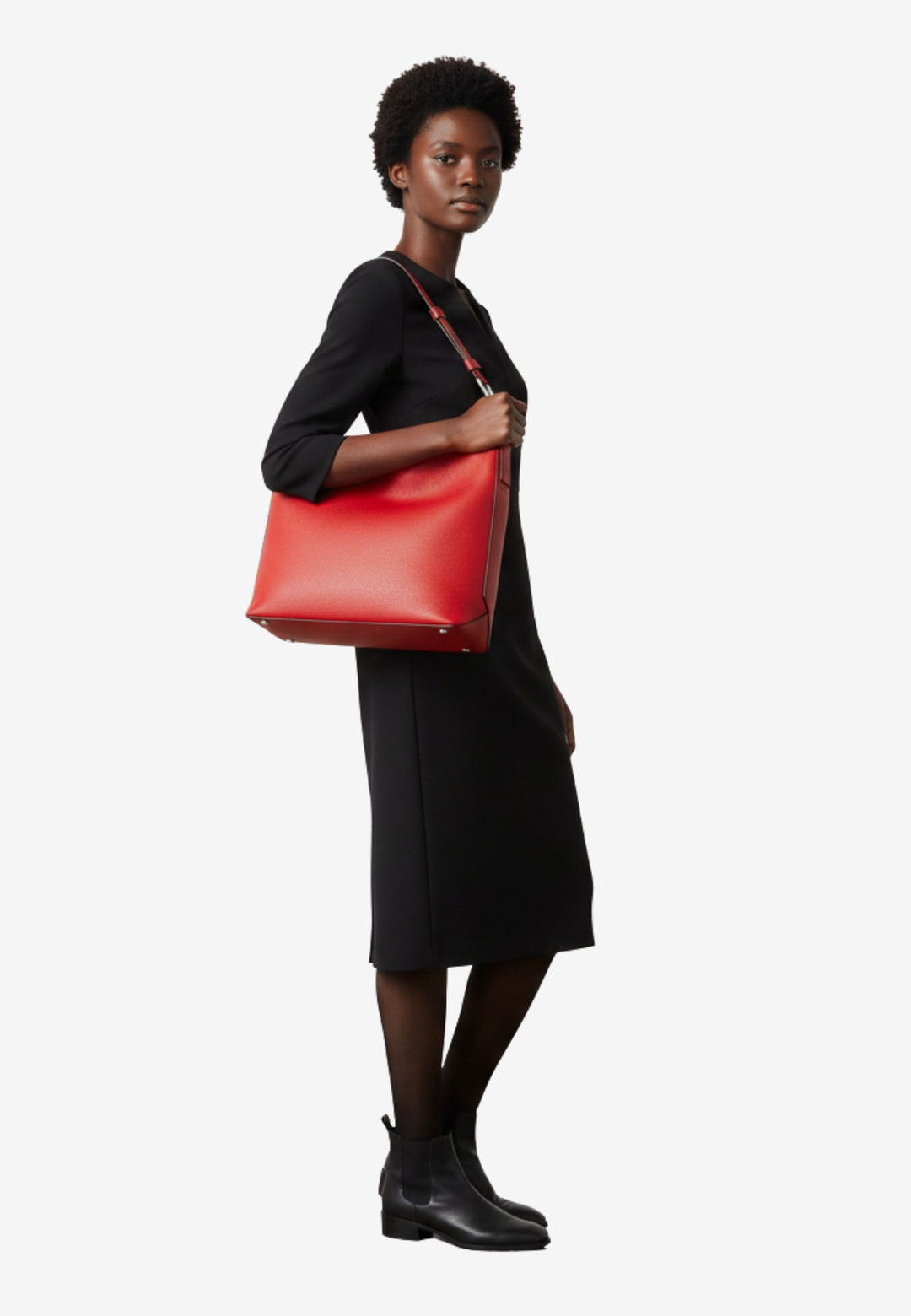 Borsa a secchiello Lancel Borsa shopper Rosso