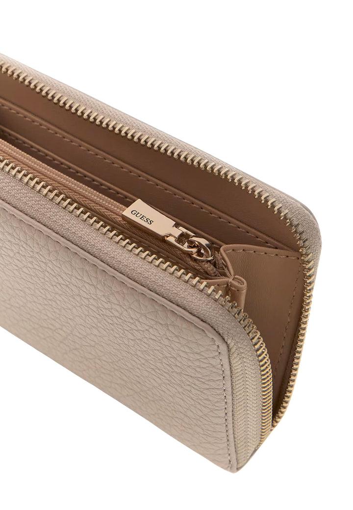 Guess Compagnon Eco Ali Slg Small Zi Light Taupe