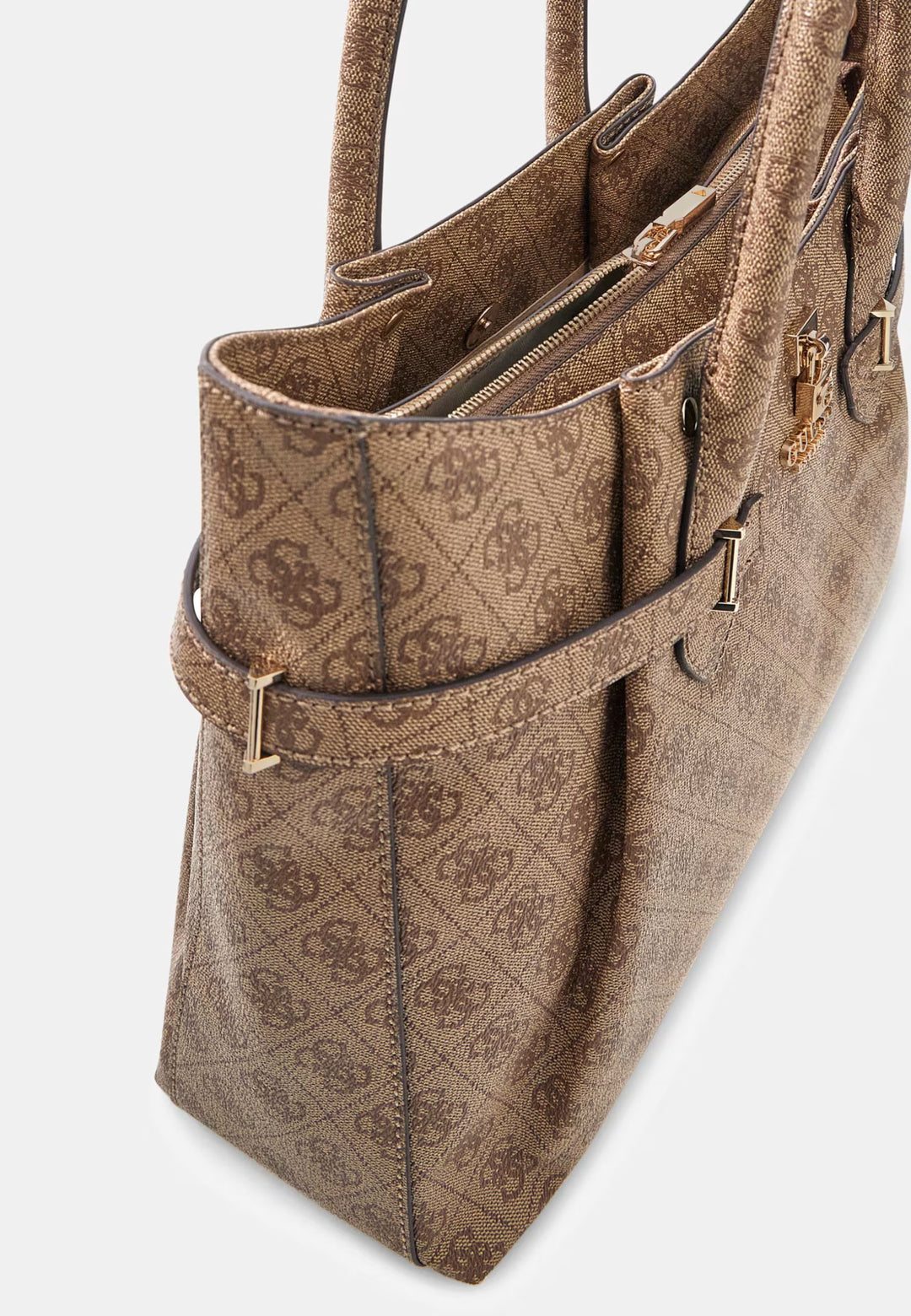 Guess Sac Bandoulière Handbag Latte Logo