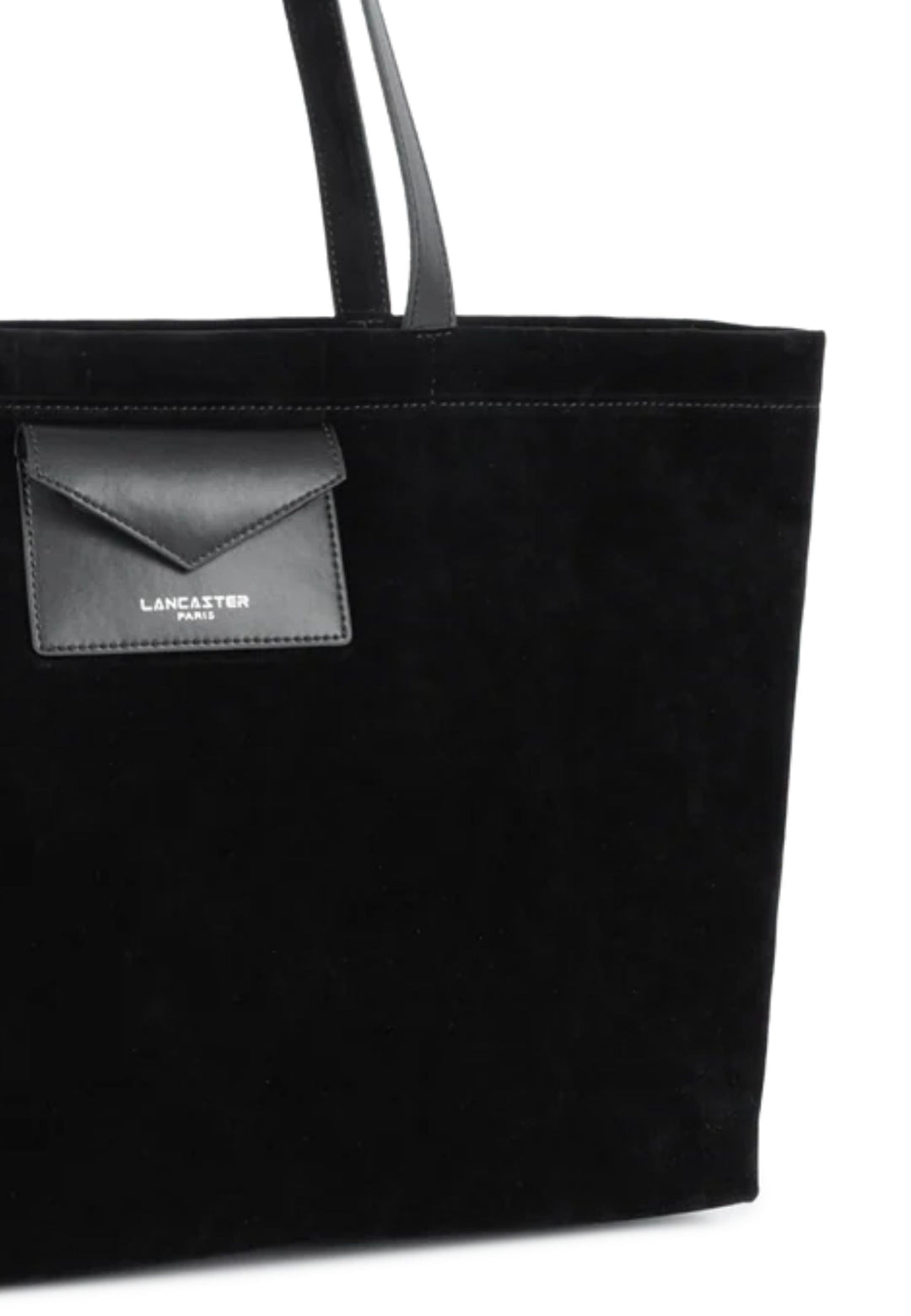 Lancaster Borsa Shopper spalla Con zip L Suédine KBA Nero