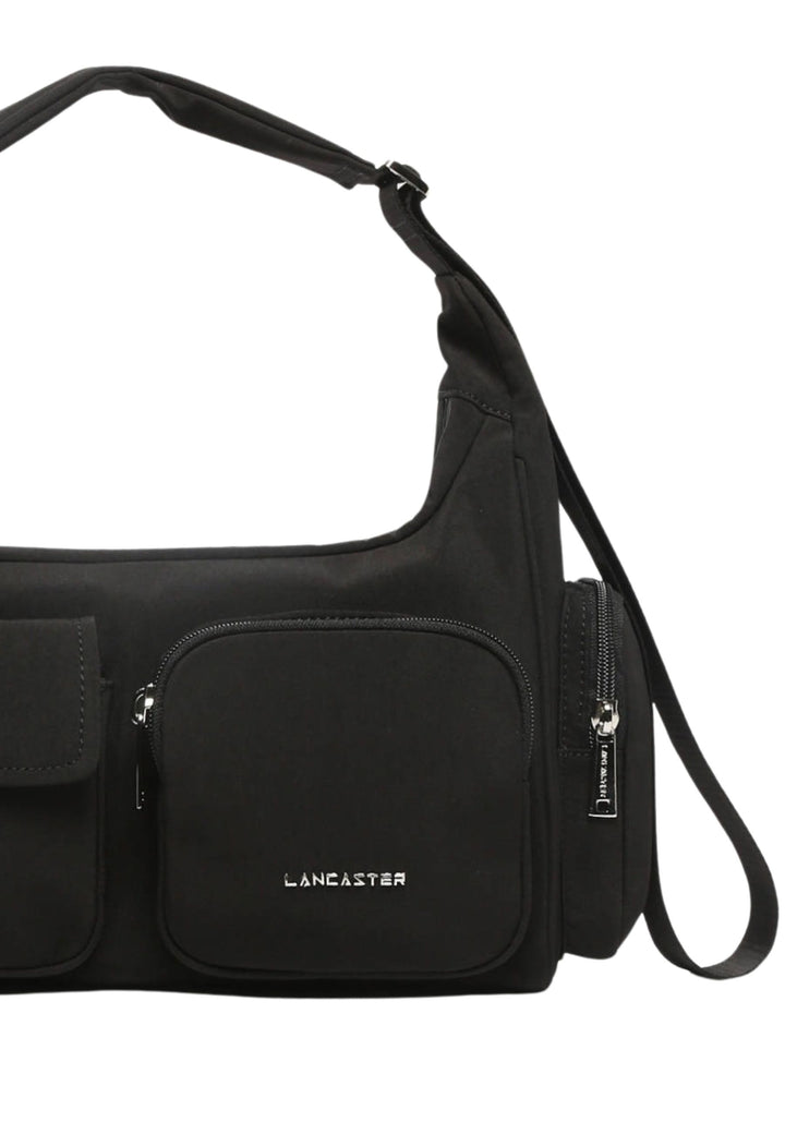 Mala a tiracolo Lancaster Zippé Basic Pocket 510/92 Preto