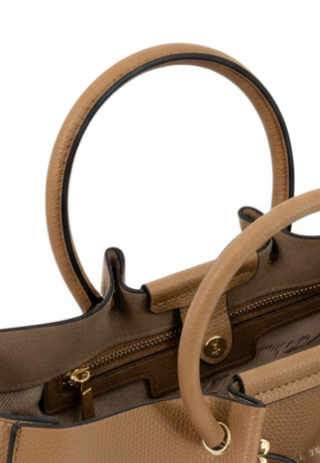 Ted Lapidus Top Handle Bag Natural