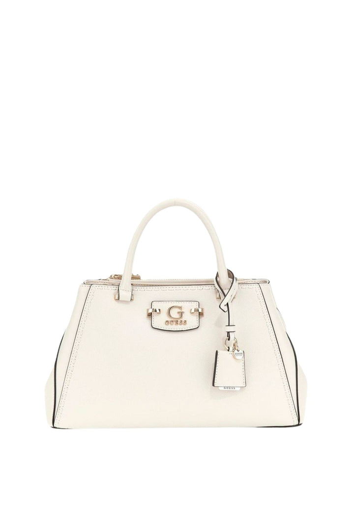 Guess Borsa a tracolla Anadela 3-Comp Bianco