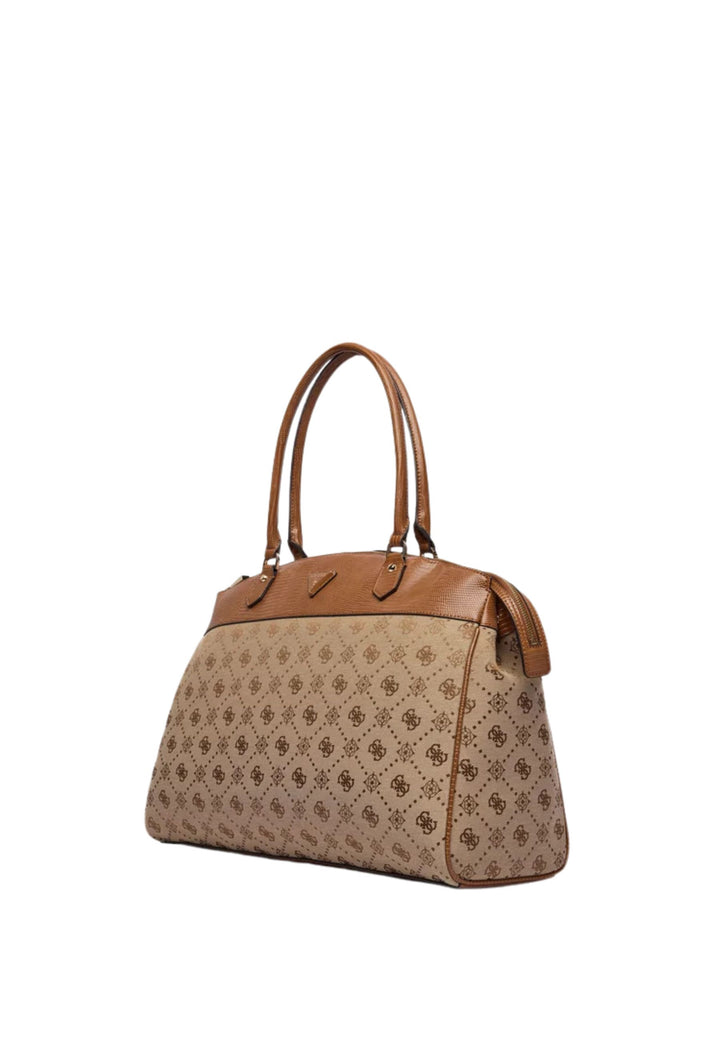 Guess Umhängetasche Melinda Logo Deluxe Latte Logo