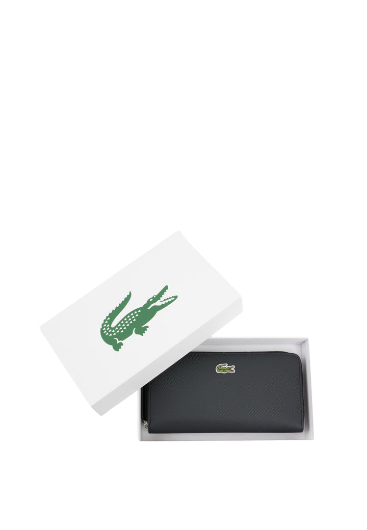 Stor Lacoste lynlås tegnebog L.12.12 Concept NF2900PK Sort