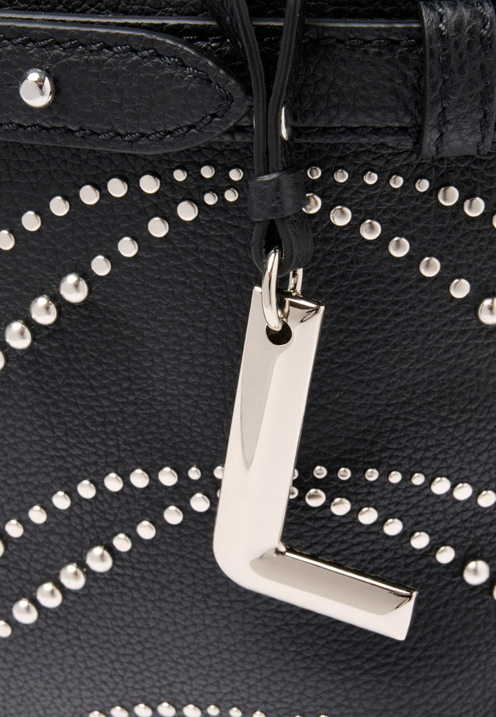 Lancel Håndtaske S Faubourg Animation Studs Sort Dame