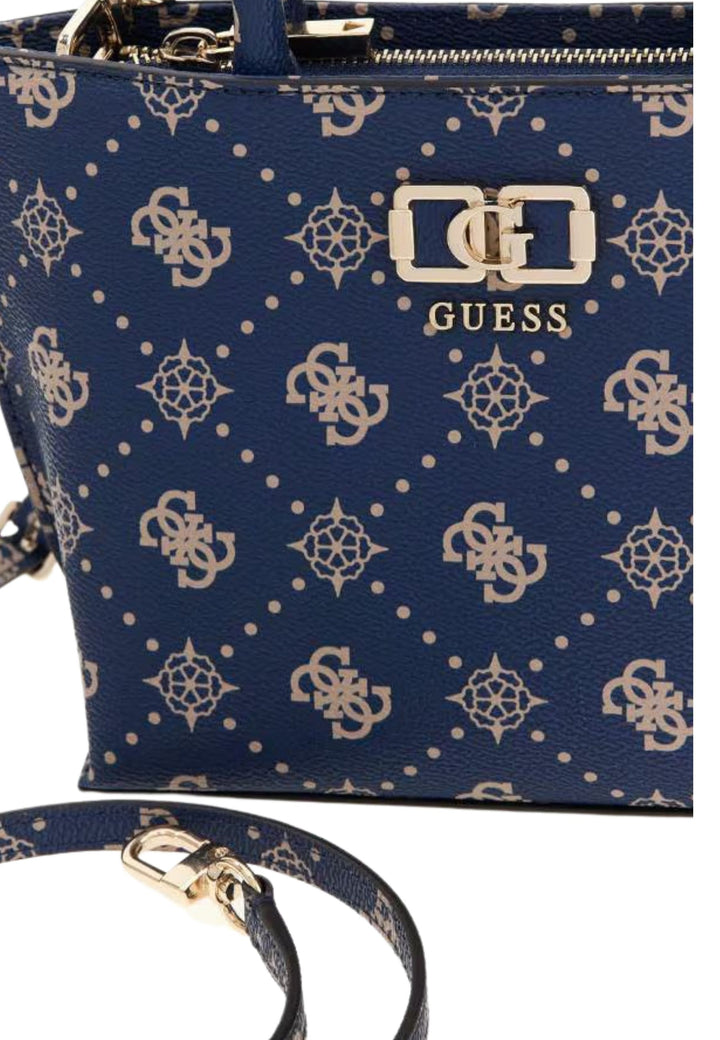 Guess Sac Bandoulière Emelie Logo 2 Comp S Navy Logo