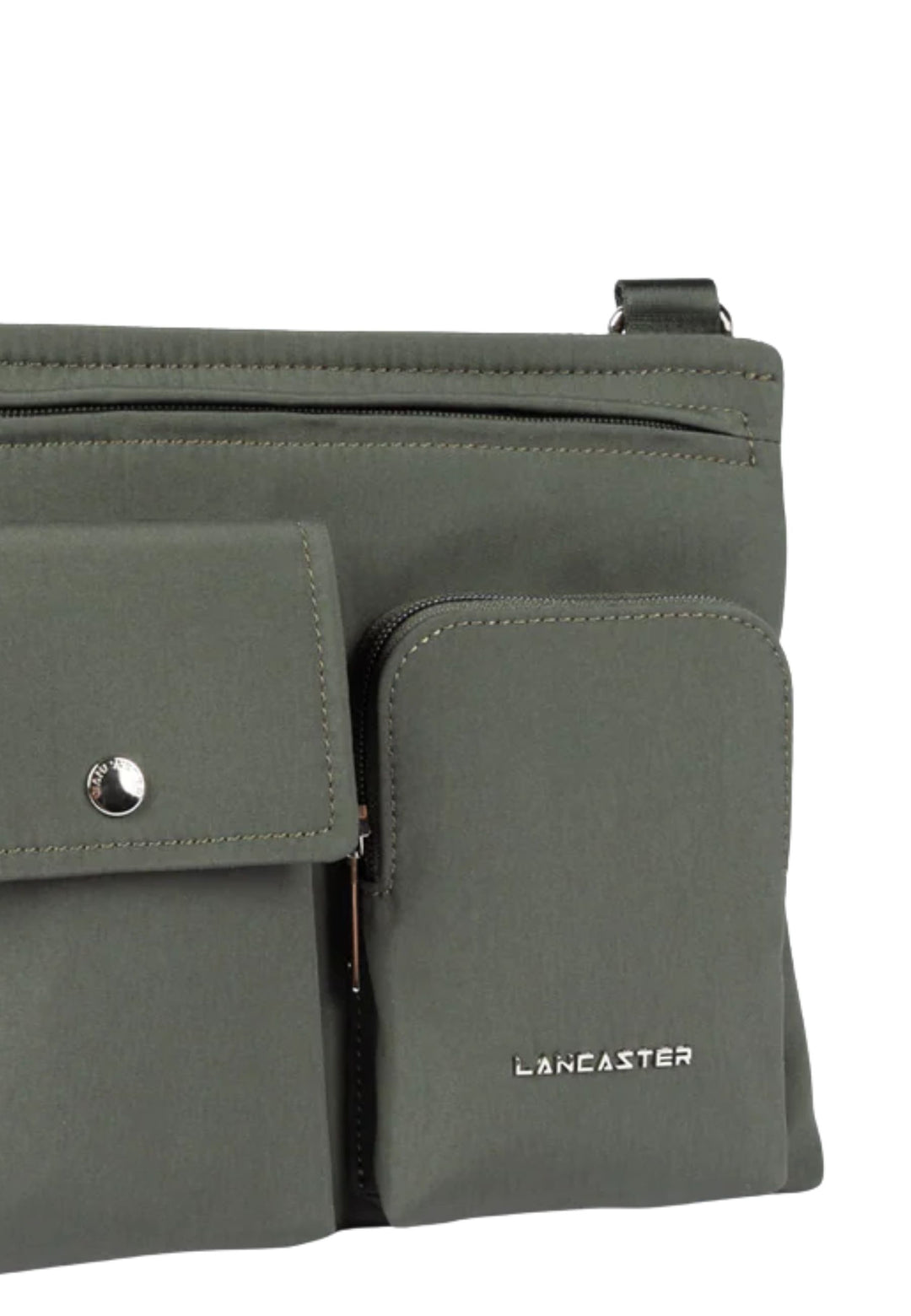 Lancaster Tõmblukuga Põhikotasku Basic Pocket 510-90 Tume Khaki