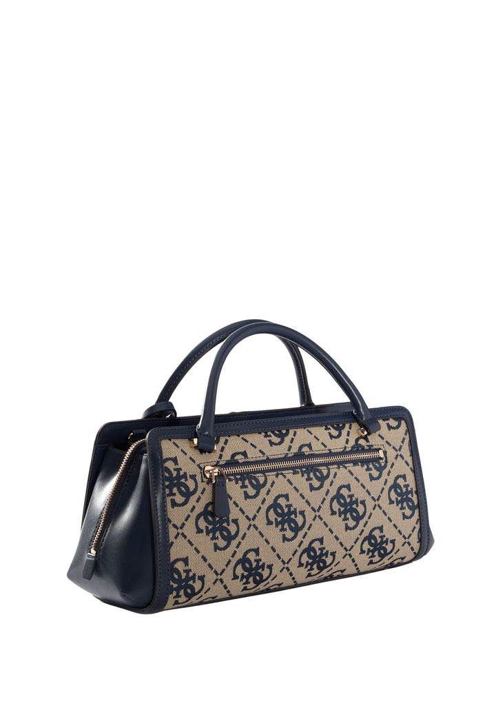 Guess Håndtaske Audrey Petit Monogramme Navy Logo