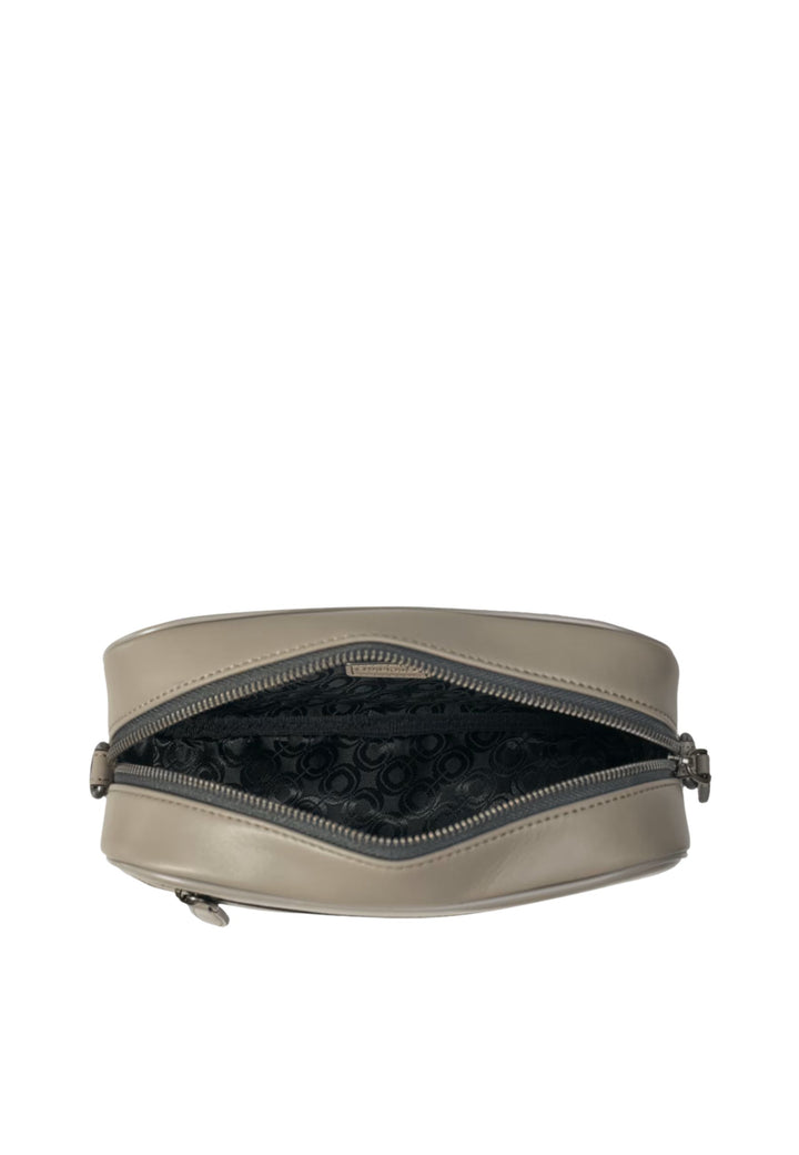 Chabrand Sacoche Ecru Gris Garnie Cuir