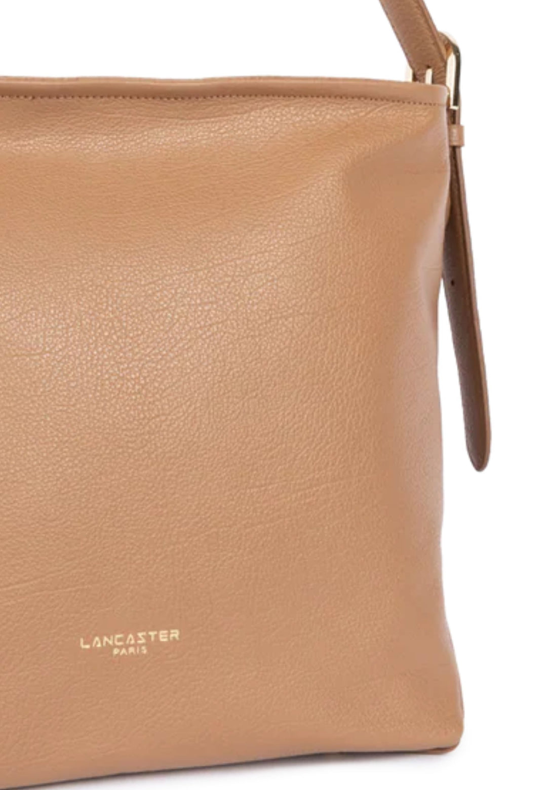 Lancaster Sac seau Zippé Dune Camel