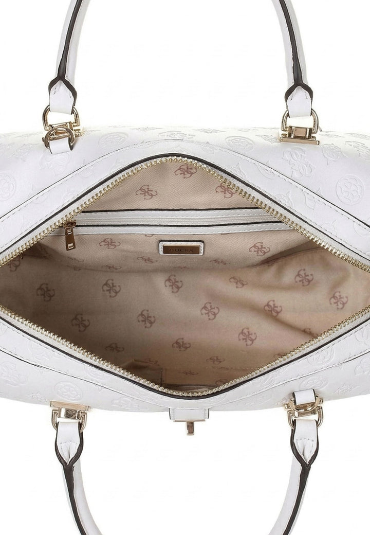 Guess Sac à main Peony Classic Ivoire