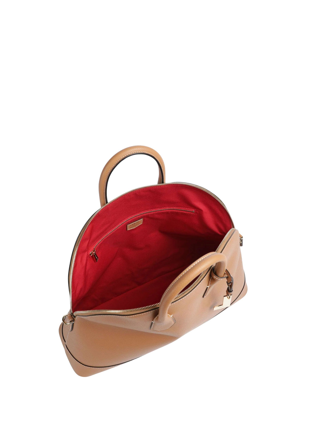 Torebka z uchwytem Bugatti L Lancel Belleville Camel
