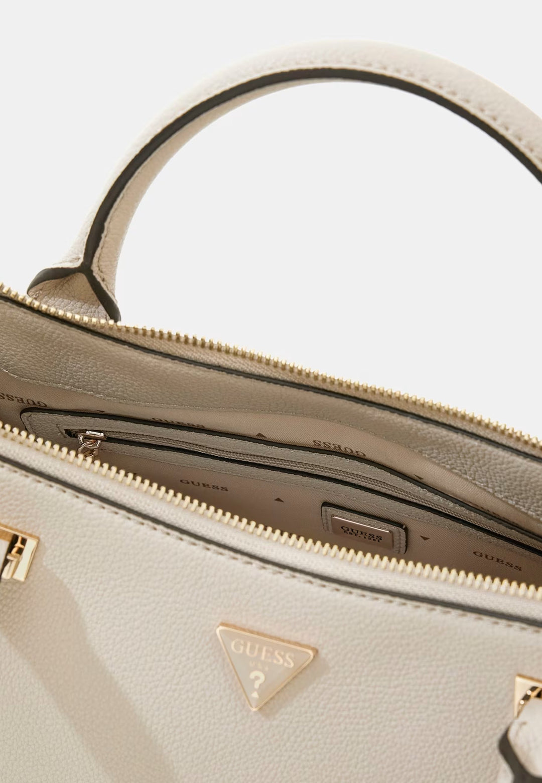 Guess Skuldertaske Anadela 3 Comp Satch Light Taupe BG966406