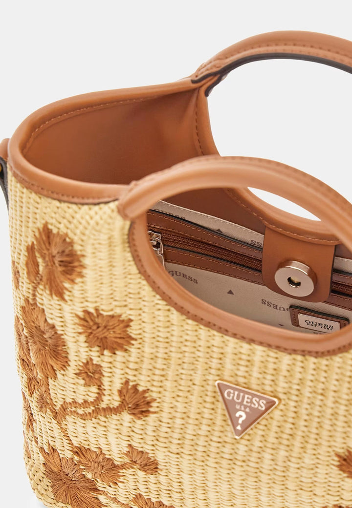 Guess Håndtaske Kirsten Mini Karamel