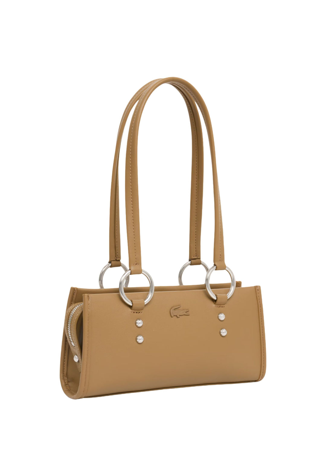 Lacoste Celys Brown Cookie Crossbody Bag