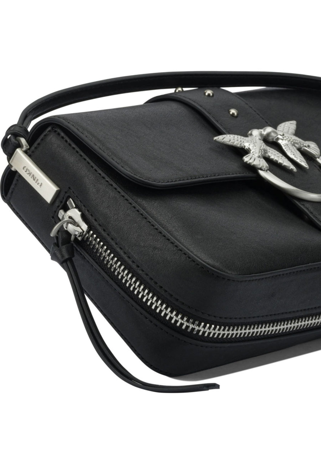 Pinko Kabelka Love One Slouchy Zip Classic V černá