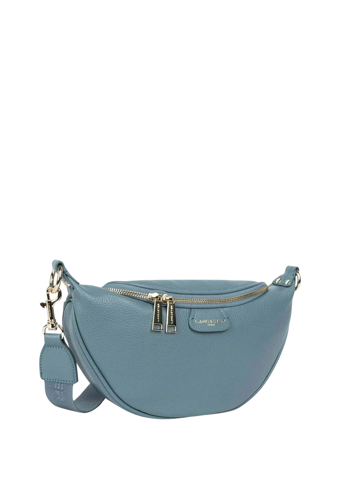 Lancaster Bolsa de cintura com zíper Dune 529-85 Azul Gelo