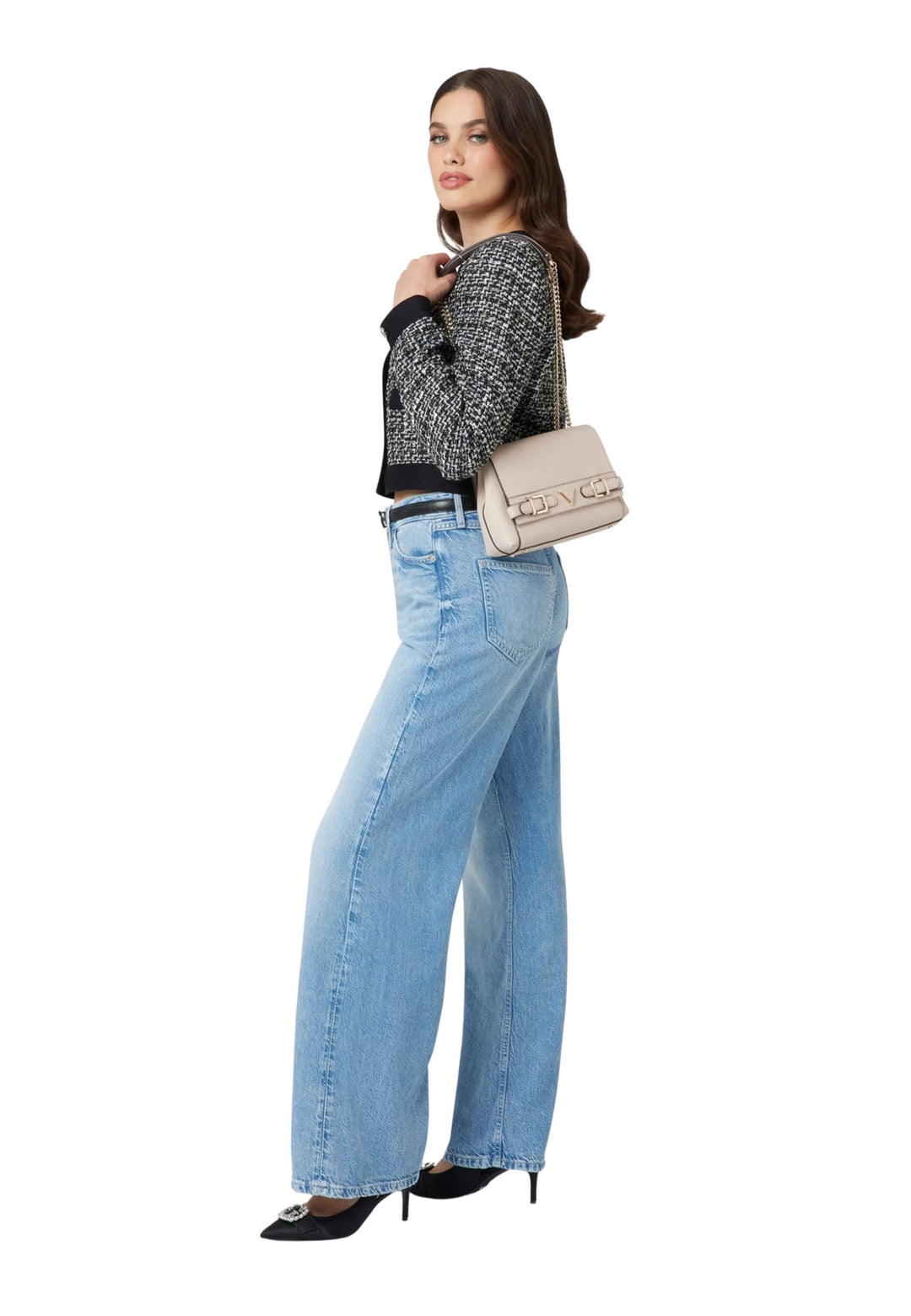 Guess Borsa a tracolla Eco Ali Luxury Satch Almond