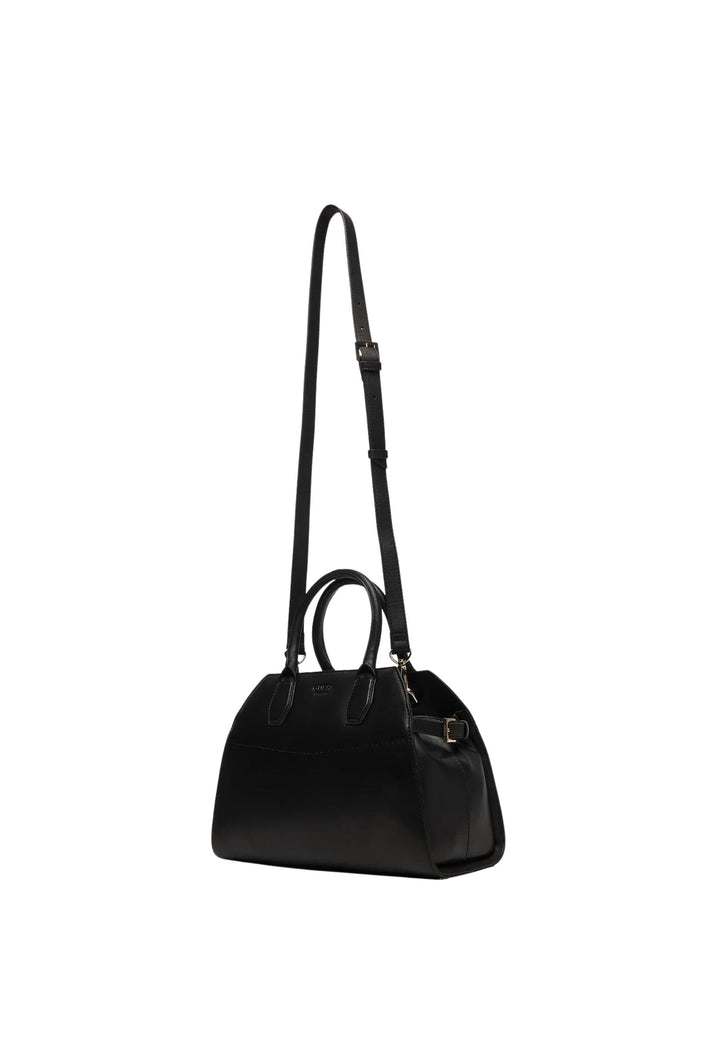 Guess Yulia Small Satchel skuldertaske sort