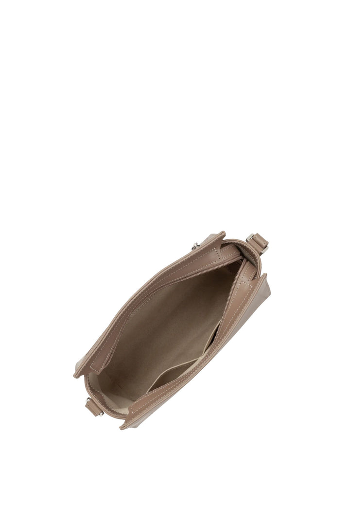Lancaster Borsa a tracolla Zippée S Smooth Praline