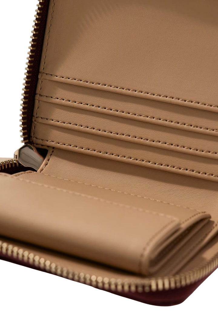 Guess Portefeuille matelassé Paisleigh Burgundy