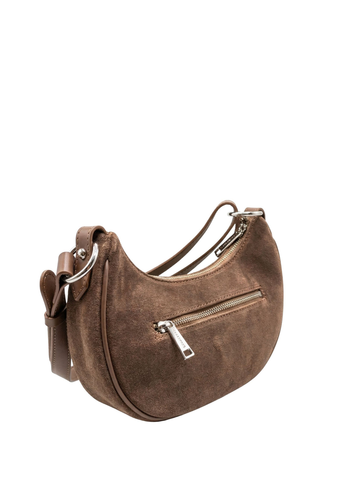 Lancaster Bolsa a tiracolo com fecho S Suède 480-081 Castanho