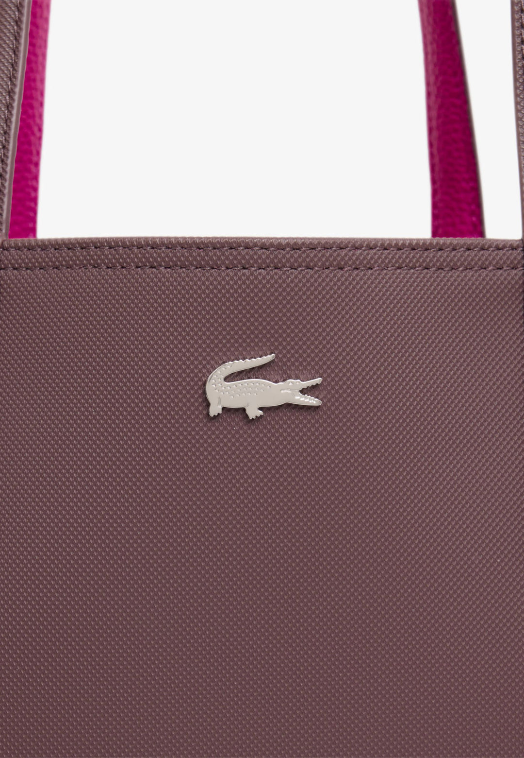 Mala Tote Anna Mulher Lacoste Oxalis Rubine