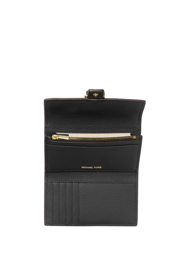 Michael Kors Geldbörse Nolita Leder Schwarz