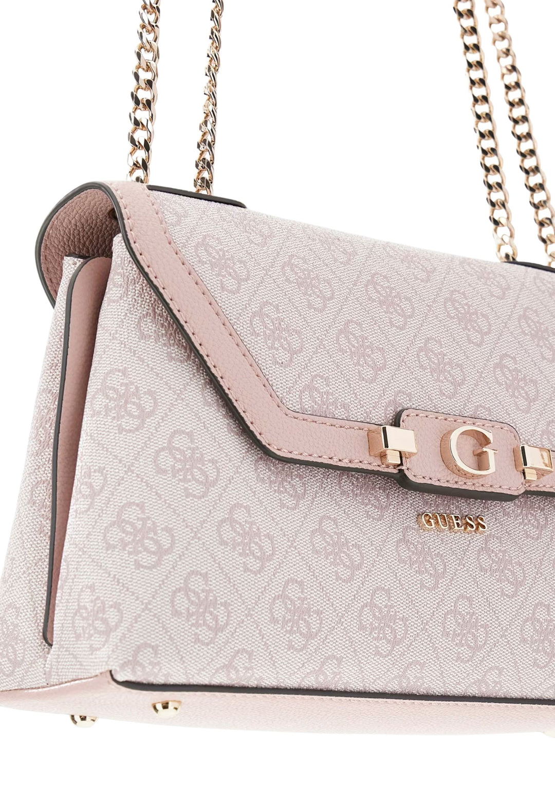 Guess taske med klap Lindsey Orchid Logo