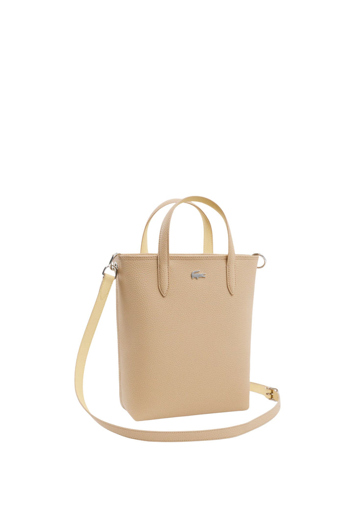 Bolso Tote vertical Lacoste Anna Viennois Soja