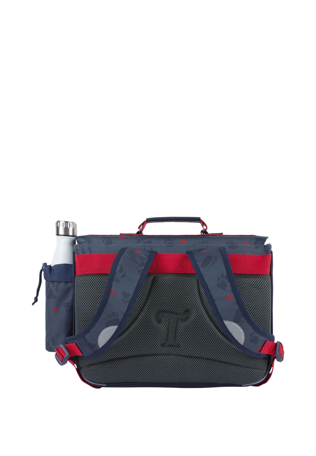 Tann's Cartable 38 cm poche gourde Mathys Gris