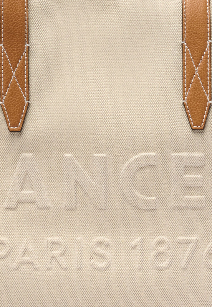 Lancel Cabas Jour Animation Naturel/Camel Femme
