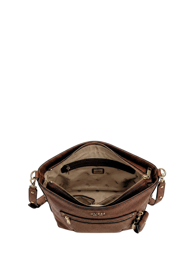 Guess Håndtasker Silvye Bucket Espresso BG950104
