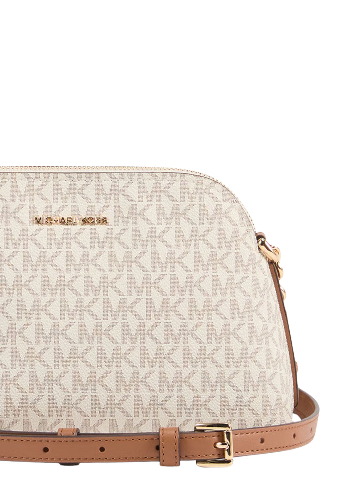Michael Kors Sac Bandoulière Freddie Petit Dôme Beige