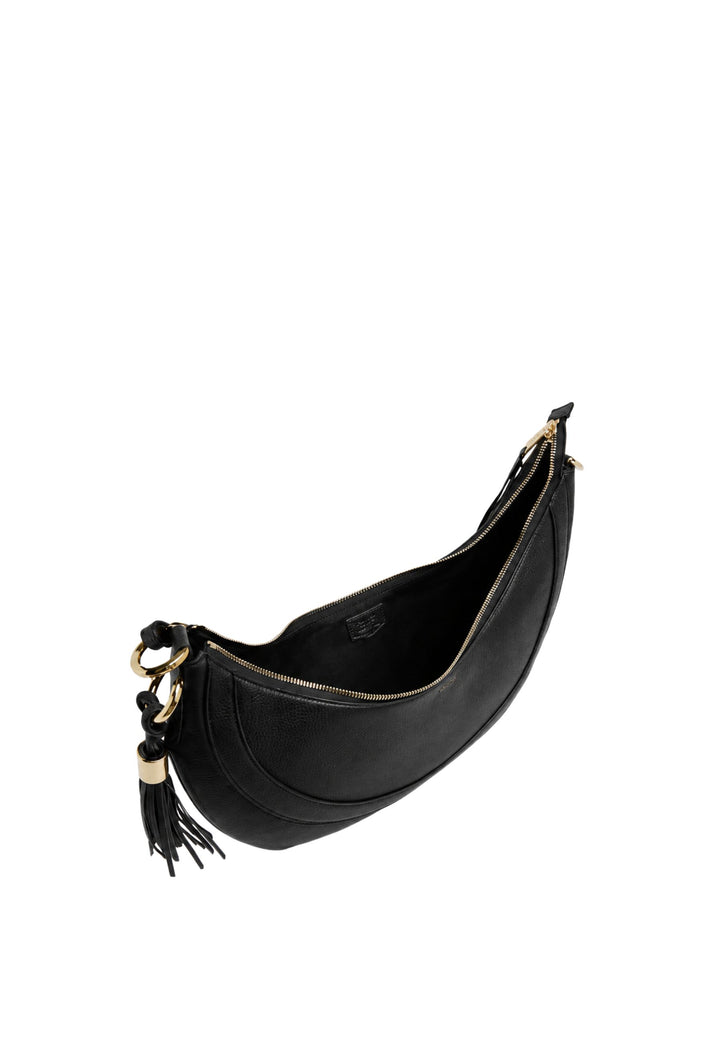 Lancel Hobo kabelka Hobohème M černá