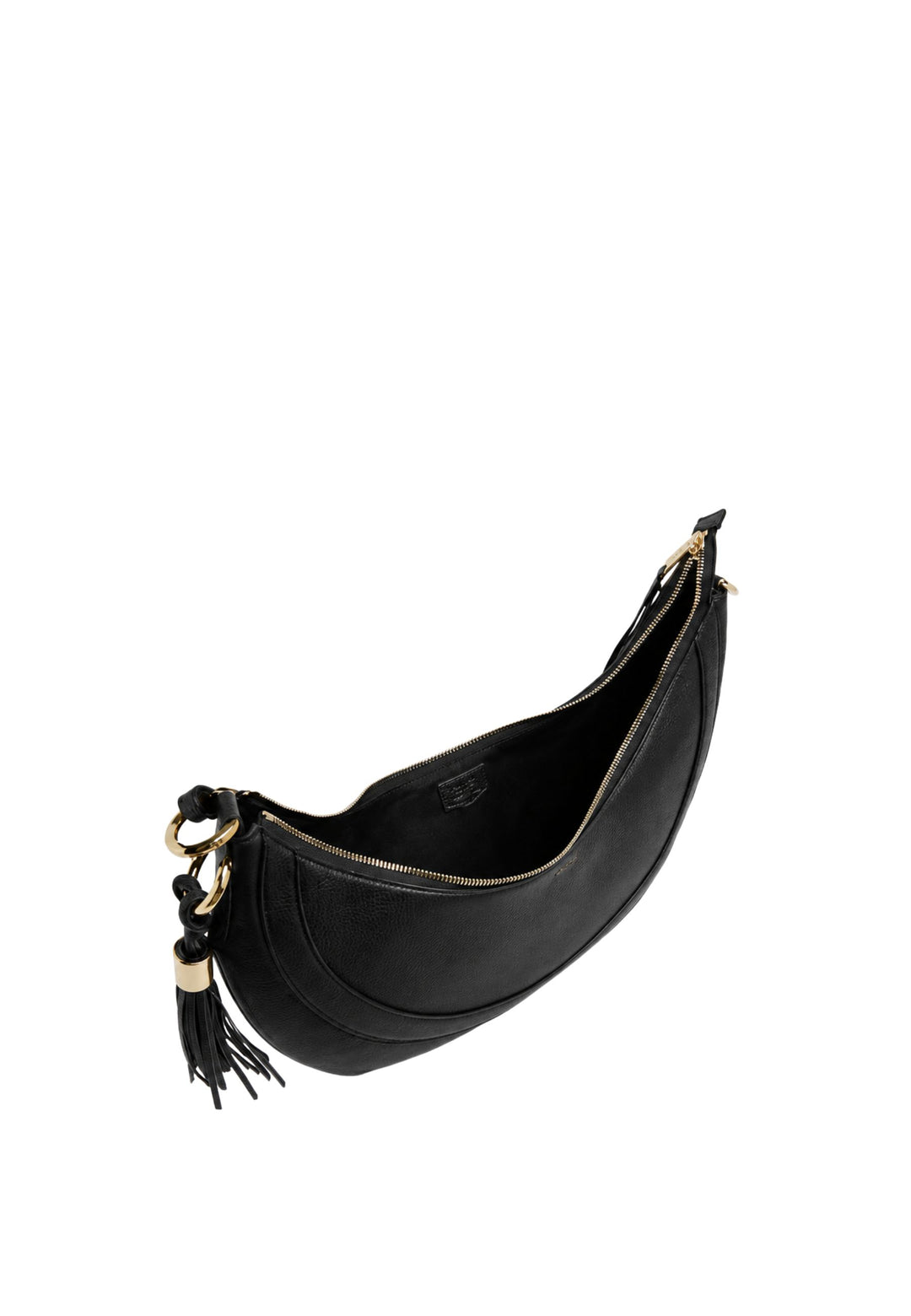 Lancel Hobo kabelka Hobohème M černá