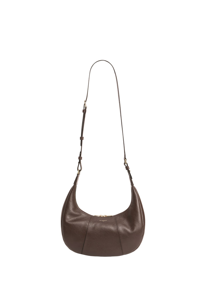 Le Tanneur Petit Sac hobo Juliette Marron Arabica