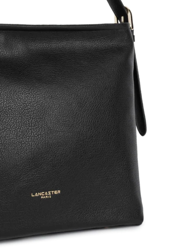 Lancaster Borsa a secchiello con zip Dune Nero
