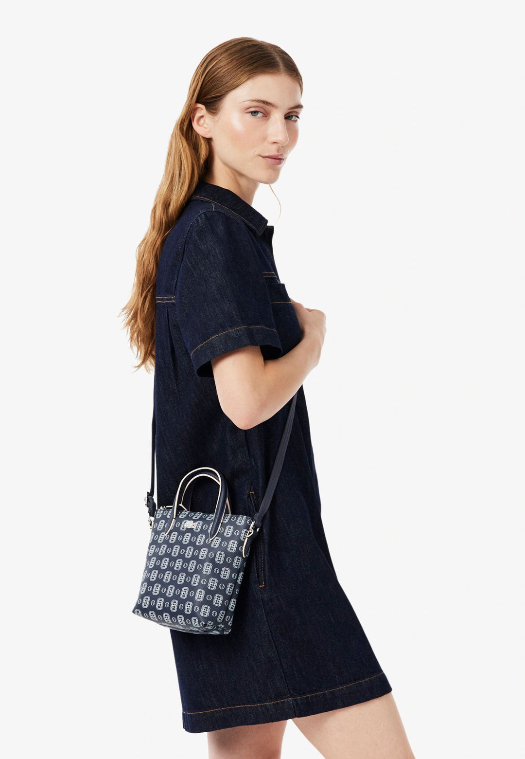 Lacoste Mini Shopper-Beutel L.12.12 Concept Marine
