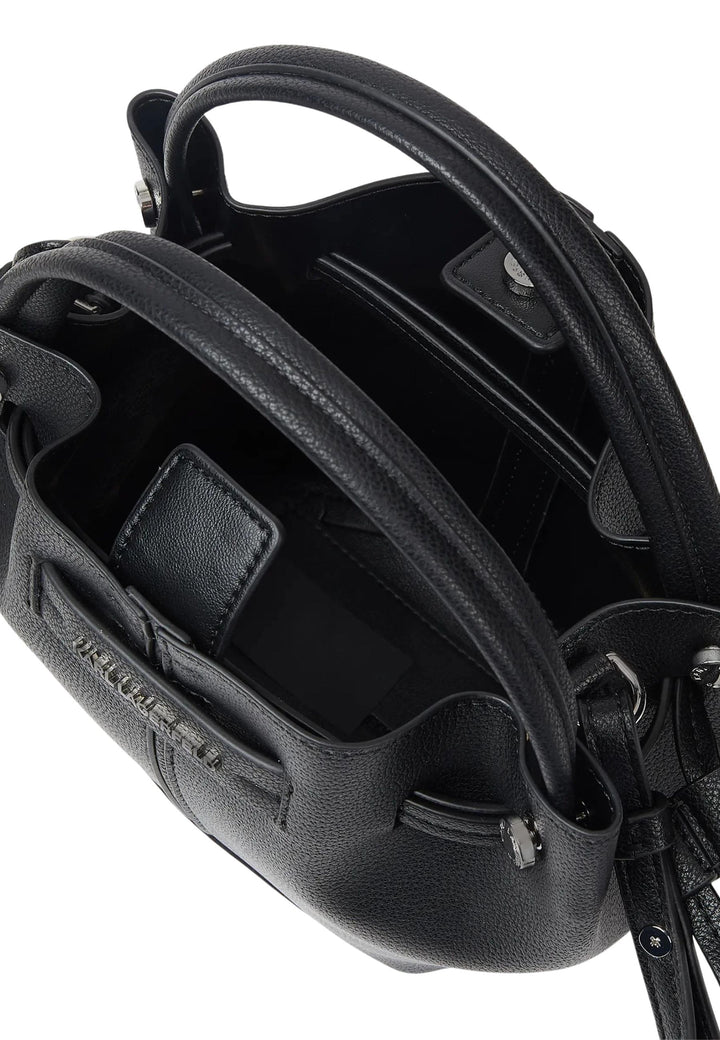 Karl Lagerfeld Black Bucket Bag