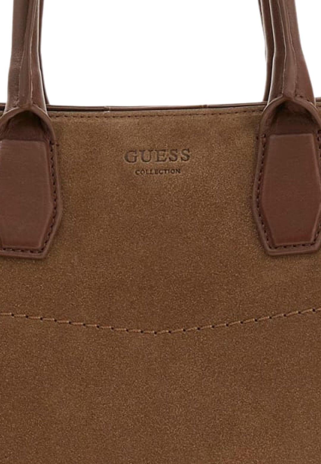 Guess Sac Bandoulière Yulia Small Satchel Chocolate